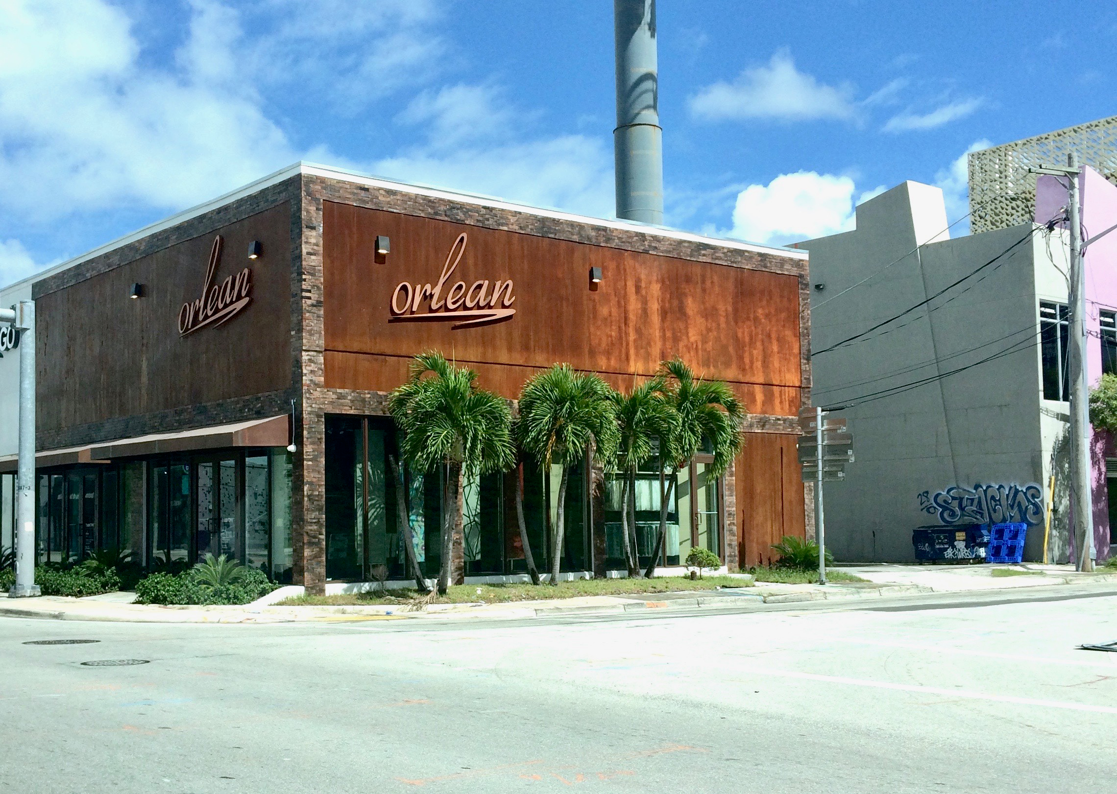Das "Orlean" im Künsterviertel Wynwood in Miami